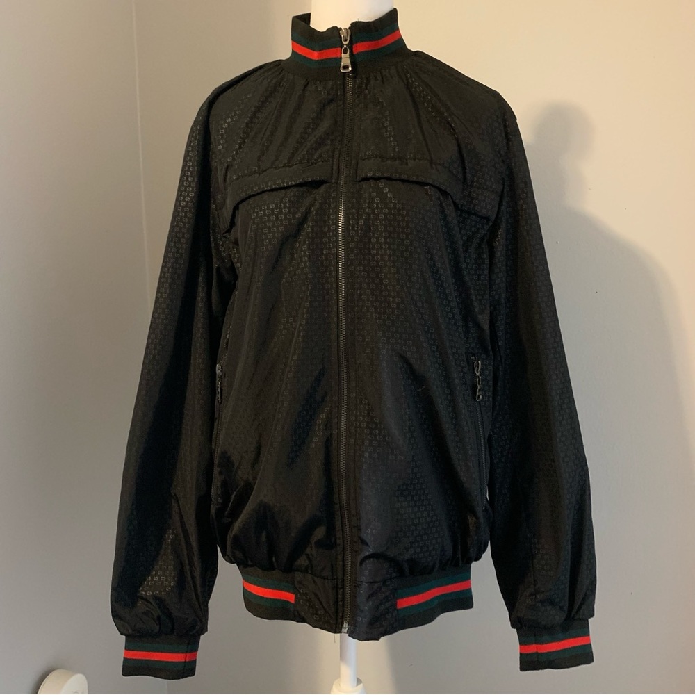 Gucci bomber jacket windbreaker.